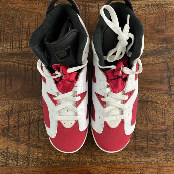 Jordan 6 Carmine - Size 7 BG - Picture 2 of 4